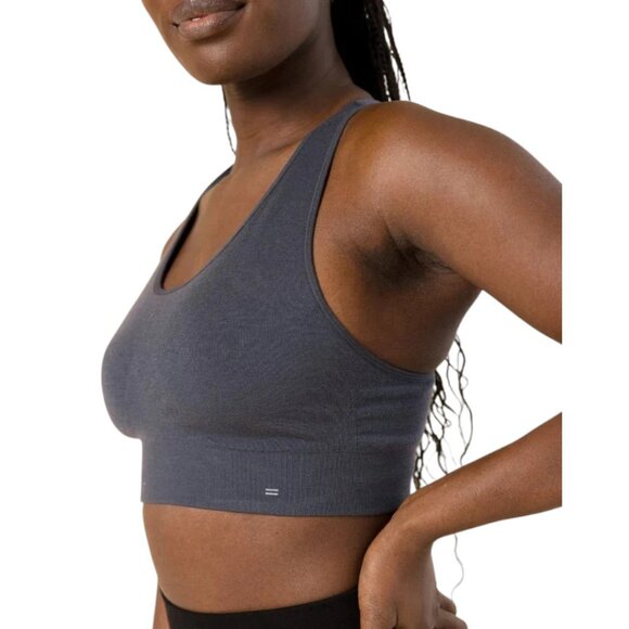 Branwyn Other - Branwyn Racerback Sports Bra Women's Size XXL Merino Wool Blend Raven Gray NWOT